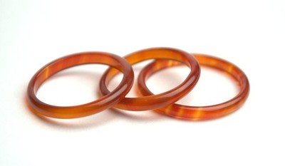 Red carnelian agate ring Thin agate ring Solid stone rings Handmade carved rings