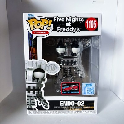 2025 NYCC FUNKO Pop! FIVE NIGHTS NIGHTS At FREDDYS  ENDO-02 OFFICIAL CON STICKER