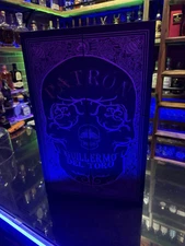 Patron Guillermo Del Toro Tequila BOX AND BOTTLE - See Description 