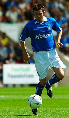 Muzzy Izzet of Birmingham City at the pre season firendly between - Old Photo 2