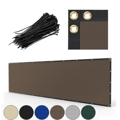 #ad Fence Privacy Screen Mesh Cover Garden Yard 4#x27; 5#x27; 6#x27; 8#x27; Black Green Beige Brown $45.99