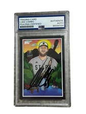 Luke Combs Signed Auto 2021 Topps Nashville Stars Card Rare PSA/DNA Slabbed Rare