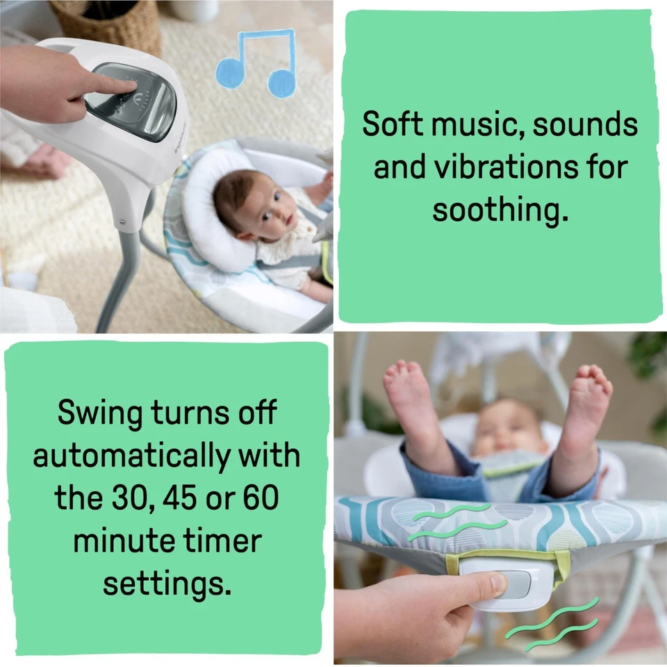 Новый Ingenuity SimpleComfort легкий компактный 6-скоростной разнонаправленный детский - Изображение 3 из 4