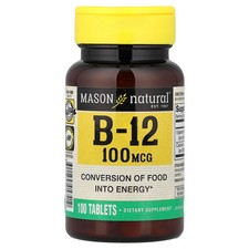 Vitamin B-12, 100 Tablets