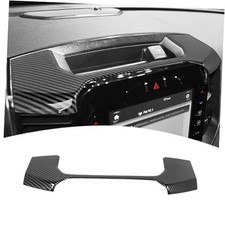 for RAM TRX Center Dash Storage Tray Trim Cover Carbon Fiber for Dodge RAM TRX