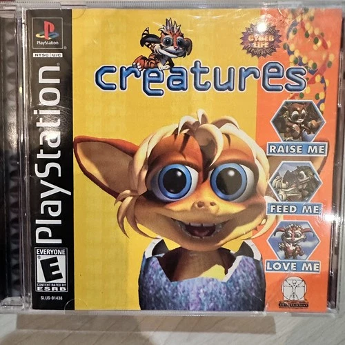 Creatures Sony PlayStation 1 Ps1 2001 Complete Tested & Works w/ Case & Booklet