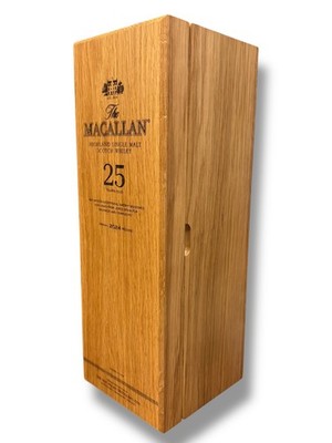 2024 Macallan 25 Years Old Whiskey Bottle - Empty | eBay