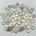 $10 Face Pre-1968 Canada Dime 80% Silver Ten Cent Canadian 10c Coin - UNSEARCHED