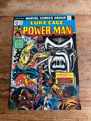 Luke Cage Power Man #19 Marvel Comics 1974 1st Appearance Cottonmouth 2