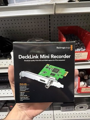 Blackmagic Design DeckLink Mini Recorder - 10 Bit SDI and HDMI (BDLKMINIREC)