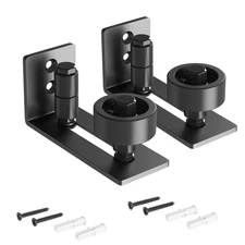 Sliding Barn Door Floor Guide for Bottom Adjustable Roller - 8 Setup Options ...