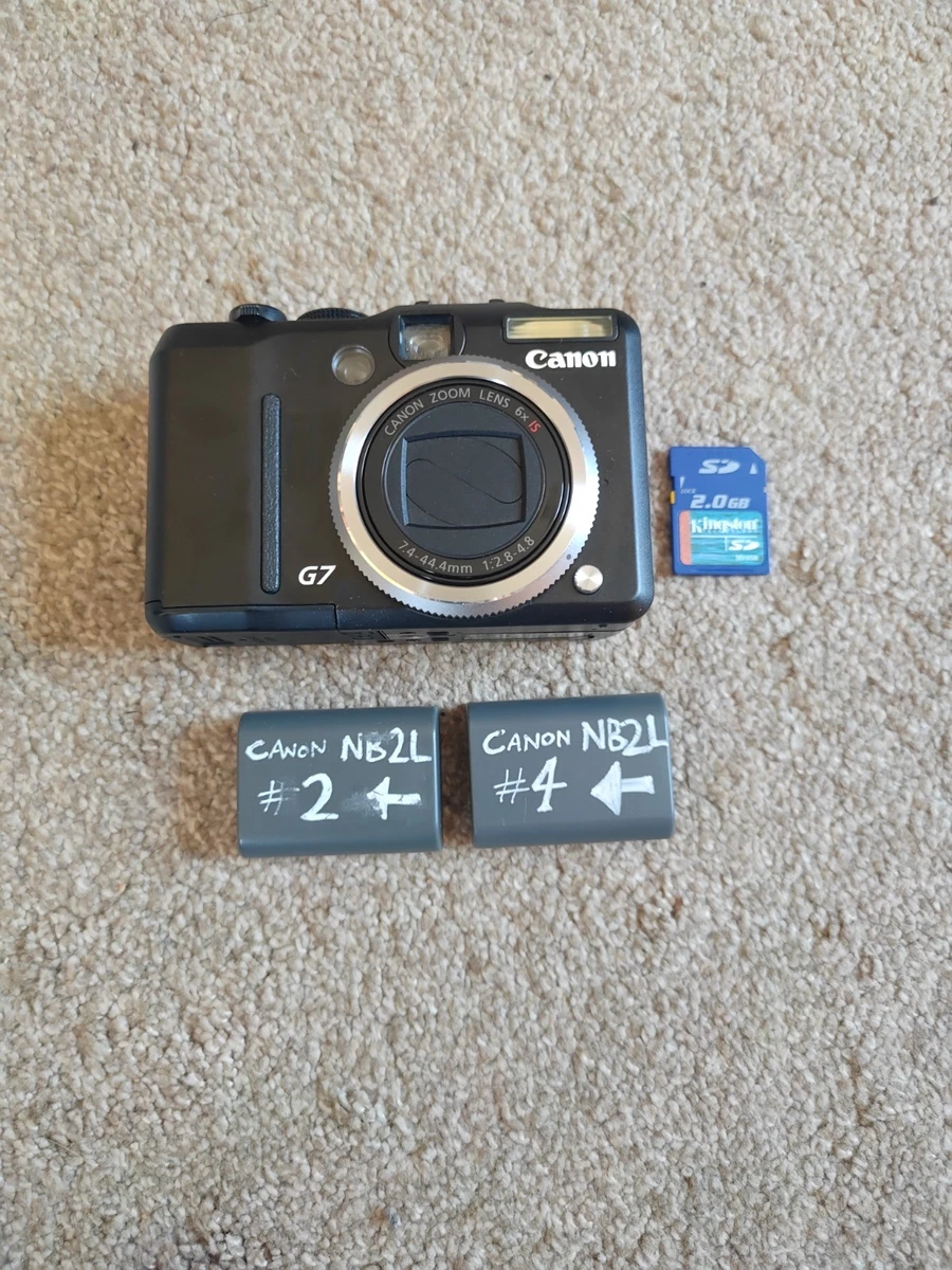 Las mejores ofertas en Cámaras digitales Canon PowerShot G7