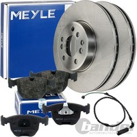 Meyle Bremsscheiben 332Mm + BelÄGe Vorne Passend FüR BMW X3 E83 3.0 Sd Xdrive