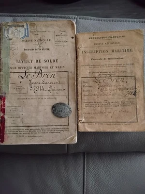 Marine Nationale Documents Marin Croiseur La Gascogne Salonique Guerre 14 18 - Photo 1/4