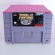 Wheel of Fortune Deluxe Edition (Super Nintendo SNES) Cartridge Only