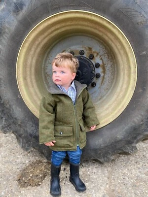 BOYS / GIRLS/ BABY/ CHILD / TWEED JACKET /COAT / SHOOTING JACKET/SHIRE CLASSICS