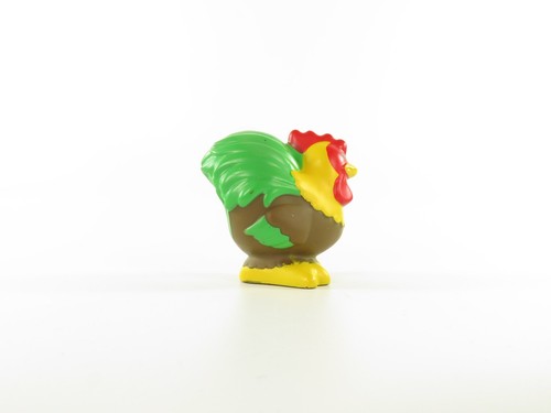 2014 Fisher Price Little People Farm Rooster Chicken Bird Figure Toy - Picture 3 of 6