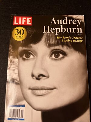 LIFE Magazine Audrey Hepburn Her Iconic Grace & Beauty 30Years later NEW
