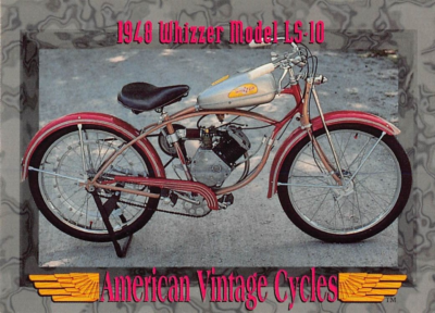 1993 SkyBox/Champs American Vintage Cycles #188. 1948 Whizzer