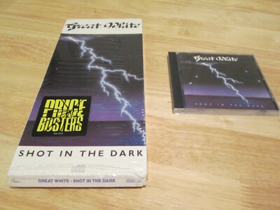 Great White - Shot In The Dark Mega Rare Longbox Hard To Find