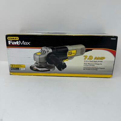 Stanley FatMax Angle Grinder 4 1/2'' 11,000 RPMs FME820 120V: Brand New in Box