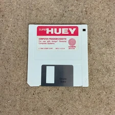 Super Huey Amiga Computer Floppy Disk Game