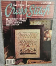 For the Love of Cross Stitch Magazine January 1991 Sampler Caroling Critters
