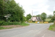 Photo 6x4 Rural Crossroads near the Maple Brook Pumping Station Chorley/ c2011