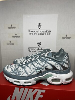 Men's 7.5 & 11.5   Nike Air Max Plus 'Origins Waterway' blue white grey Shoes
