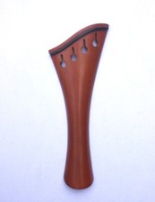 Violin Harp tailpiece Round style Boxwood 4/4