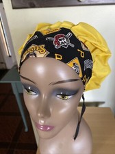 Bouffant medical Scrub Hat Cap Pittsburg Pirates
