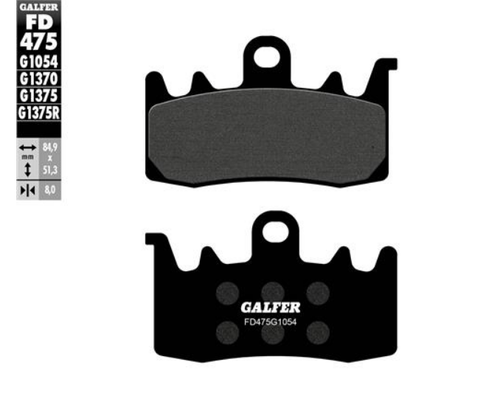 GALFER PASTIGLIE FRENO PER KTM SMC R 4T 690 2021-2023 - Foto 3 di 7
