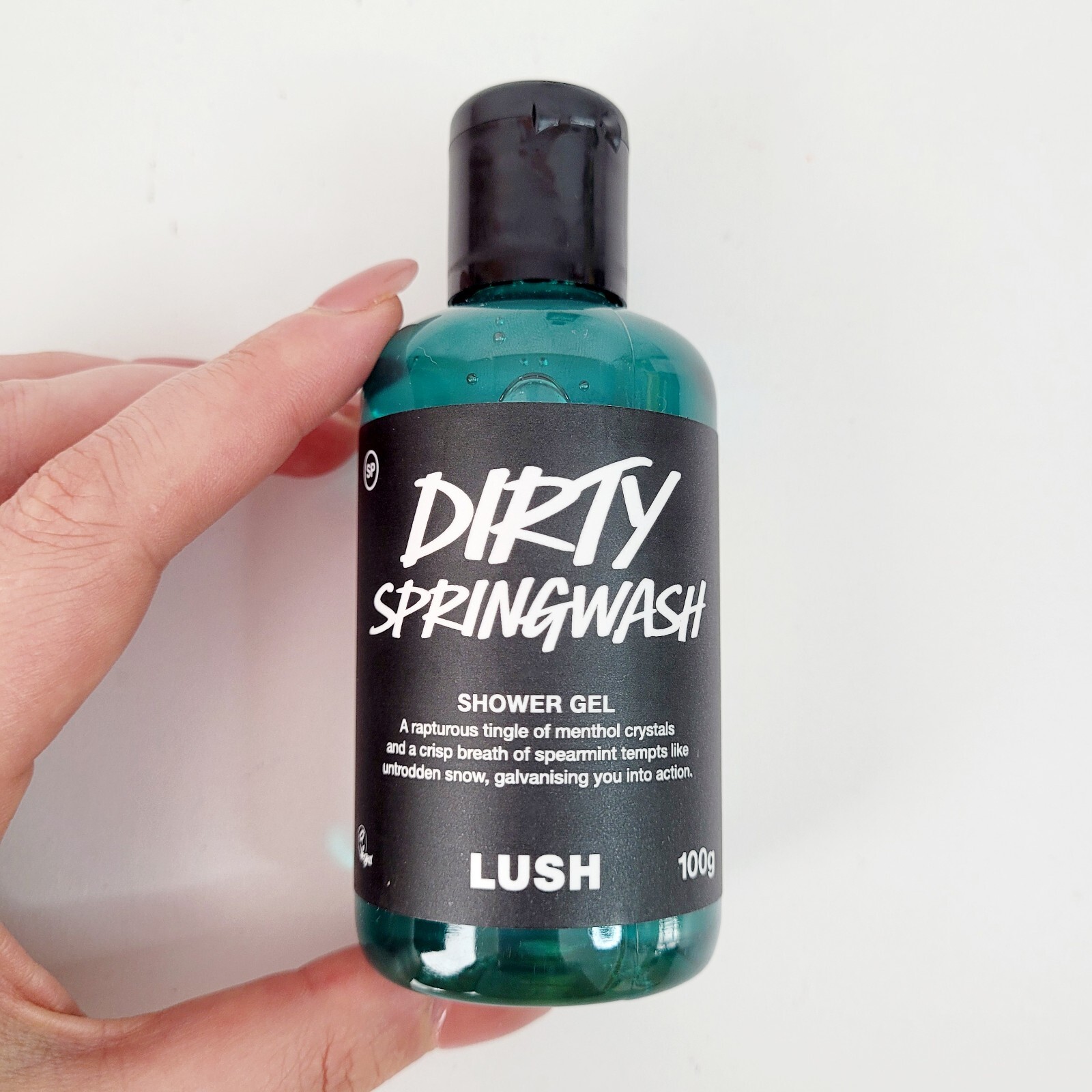 2x LUSH Shower Gel 100g Dirty Springwash & The Olive Branch New Vegan