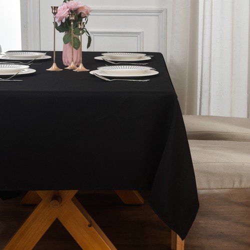 Extra Large Rectangular Fabric Tablecloth 150x300cm and 140x200cm 4 Colours - Picture 81 of 82