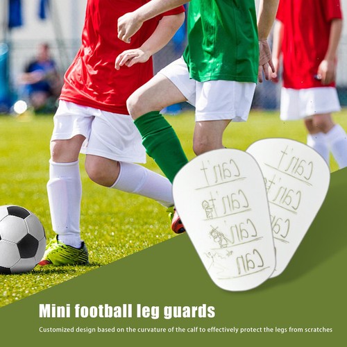 1 Pair Mini Shin Guards for Soccer Players - Tiny Shin Pads for Kids Adults - Picture 8 of 17