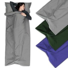 Sommer Schlafsack Hüttenschlafsack Reisedecke Camping Leichter Deckenschlafsack