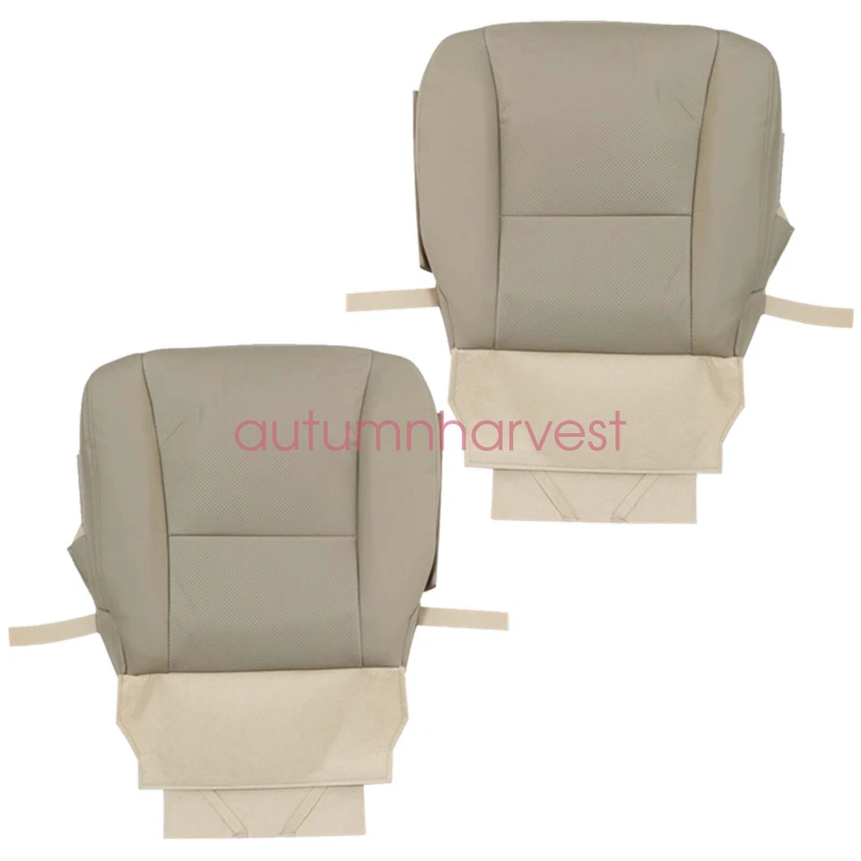 Cubierta de asiento inferior de cuero tostado para conductor/pasajero 2007-2012 para Lexus LS460 600h Foto 4 de 4