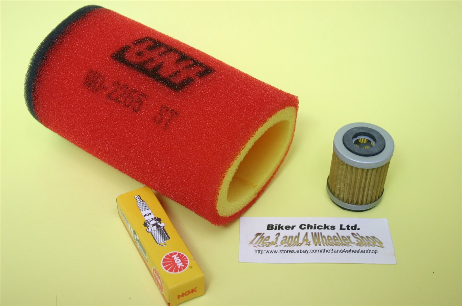 Slother Air Filter Replacement For Yamaha Blaster 200, Breeze 125, Grizzly 125, Raptor 125/250