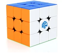 GAN 356 R S, 3x3 Speed Cube Gans 356RS Magic Cube Non-Magnetic - Stickerless