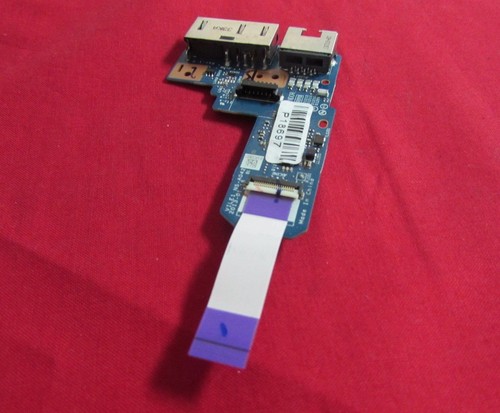 LENOVO THINKPAD EDGE E431 DC POWER JACK ETHERNET PORT CIRCUIT BOARD NS-A042-MC - Afbeelding 4 van 5