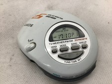 Sony Walkman SRF-M85V-Mega Bass Radio weather AM/FM radio Tested