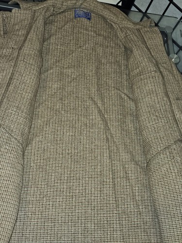 70'S Pendleton Pure Virgin Wool Jacket Vintage Made In The USA 🇺🇸 Size M Thick - Picture 18 of 19
