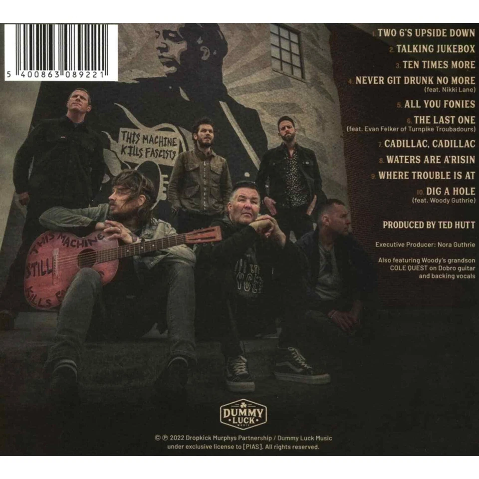 Dropkick Murphys feat. Woody Guthrie / THIS MACHINE STILL KILLS FASCISTS (CD) / - Bild 2 von 2