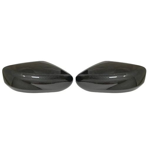 For 2013-2018 Nissan Altima Carbon Fiber Replacement w/o Light Mirror Cover Caps - Foto 5 di 10