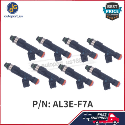 For Ford F-150 F-250 F-350 6.2L V8 GAS/FLEX Set Of (8) Car Fuel Injectors Nozzle