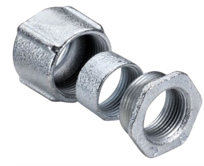 Topaz 3-Piece Rigid Couplings (1'', Box of 50, Cat. #853)
