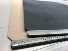 2 pieces, Black 4-ply Hybrid/UV/Conventional Offset Printing Blankets Heid QM46