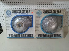 13 Inch Wire Wheel Hub Covers By Cal Custom Hawk Part Number 5340-12 (2)