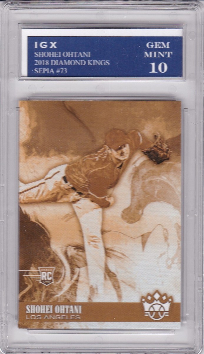 SHOHEI OHTANI ROOKIE CARD 2018 Kings RARE SEPIA VARIATION SHOHEI OHTANI ROOKIE CARD 2018 Kings RARE SEPIA VARIATION