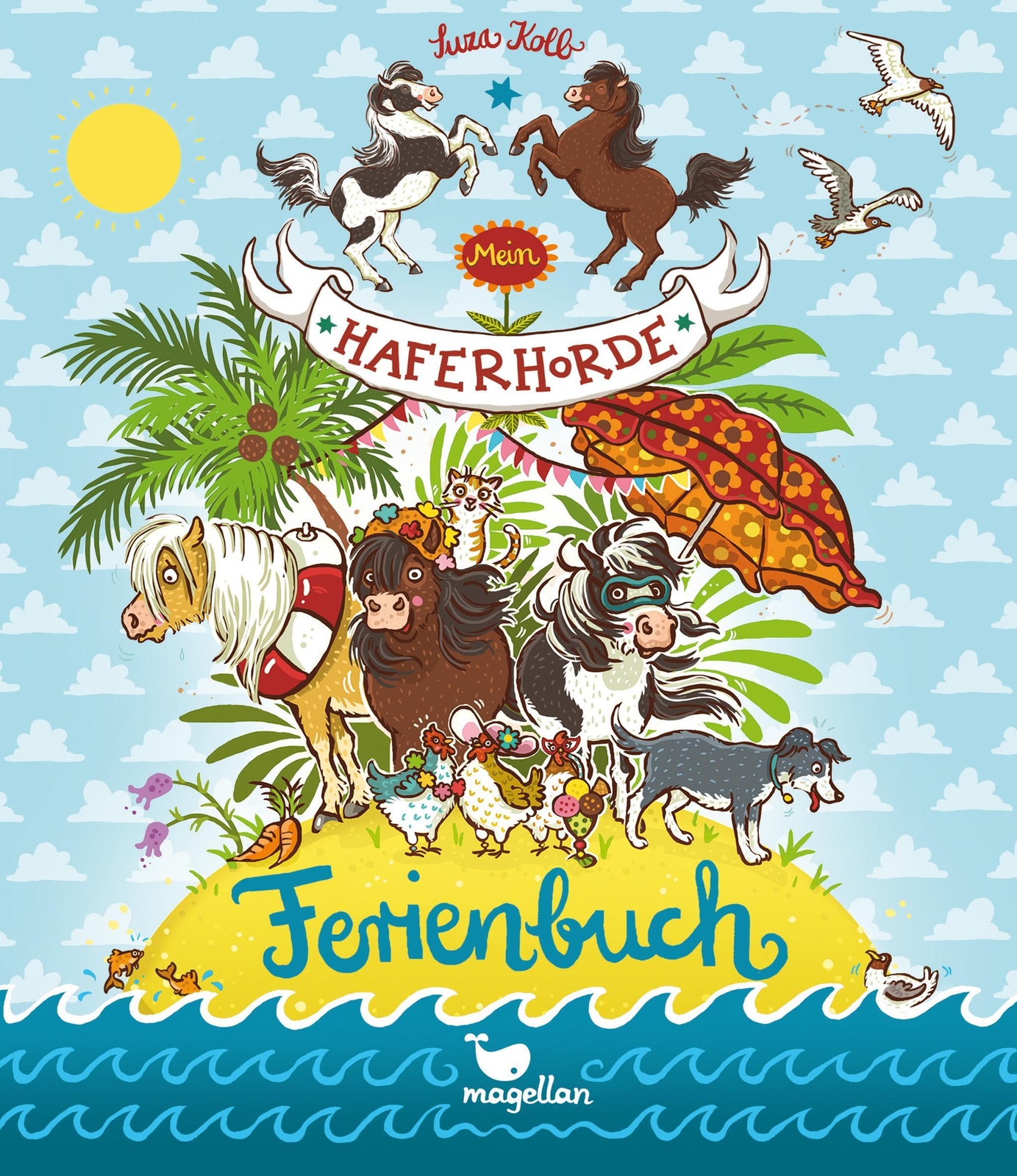 Thumbnail - Mein Haferhorde Ferienbuch | Suza Kolb | Buch | Die Haferhorde | 108